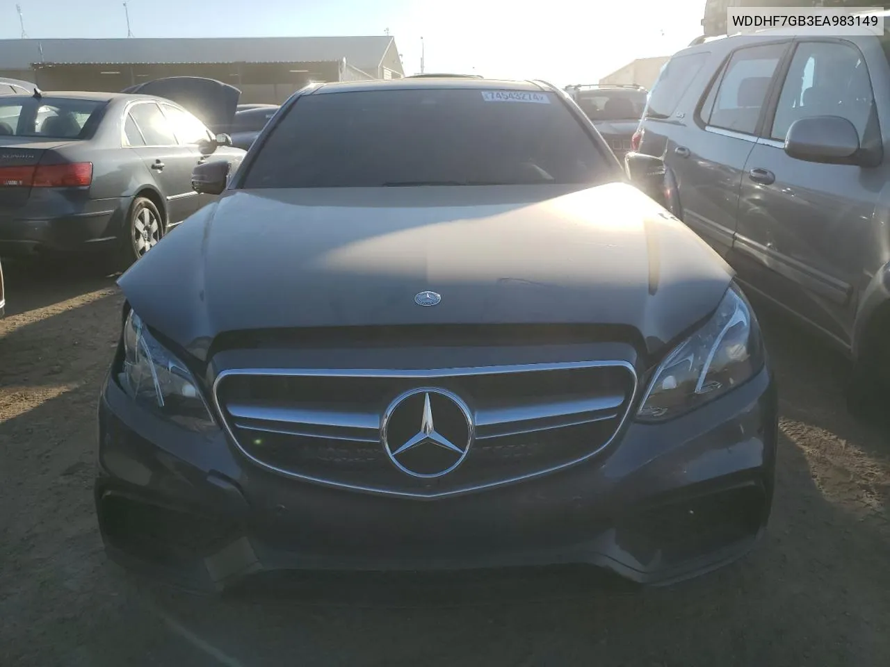 2014 Mercedes-Benz E 63 Amg-S VIN: WDDHF7GB3EA983149 Lot: 74543274