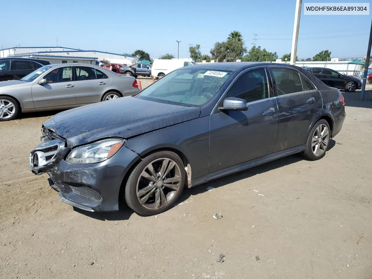 2014 Mercedes-Benz E 350 VIN: WDDHF5KB6EA891304 Lot: 74590064