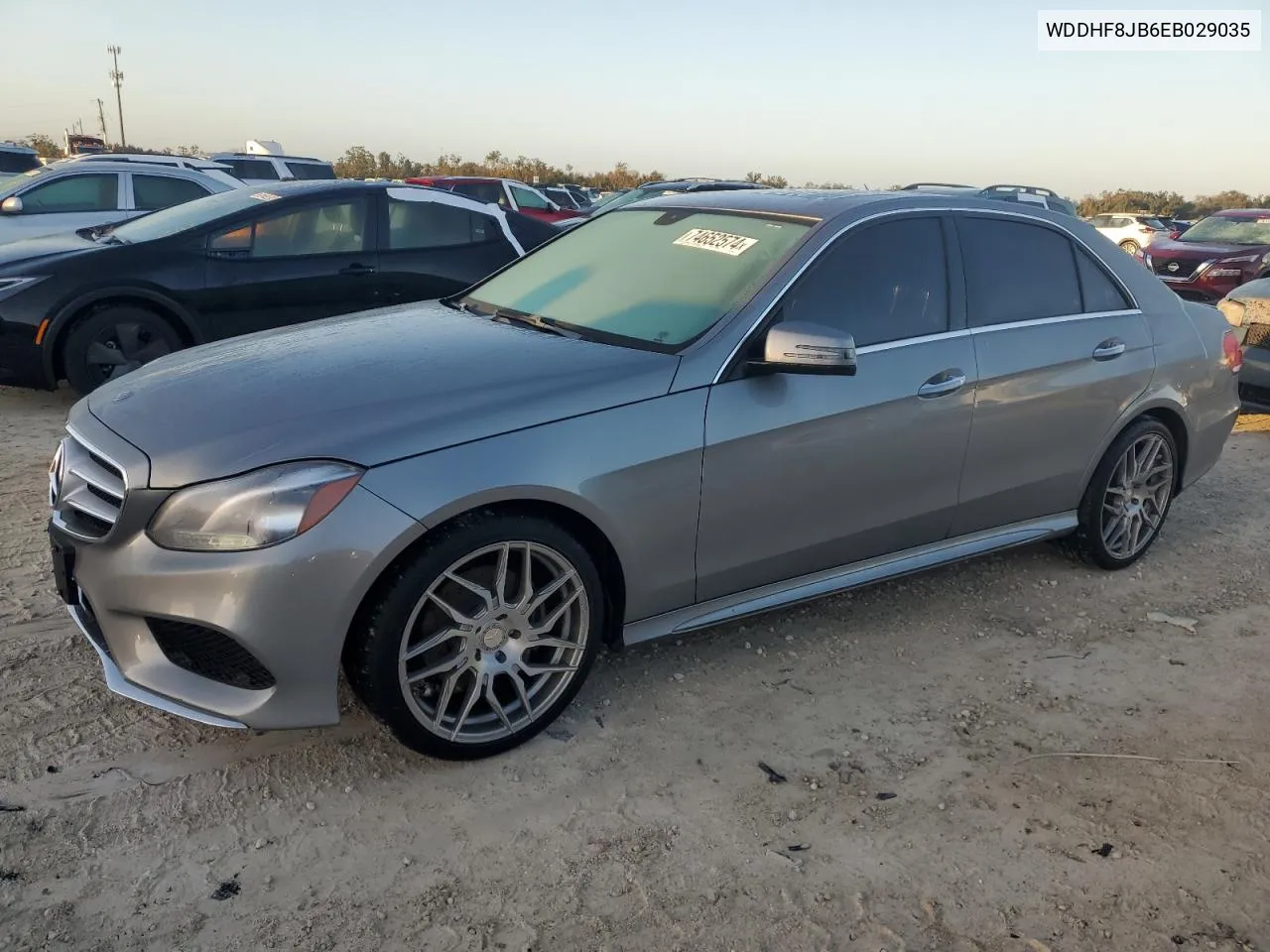 2014 Mercedes-Benz E 350 4Matic VIN: WDDHF8JB6EB029035 Lot: 74652574