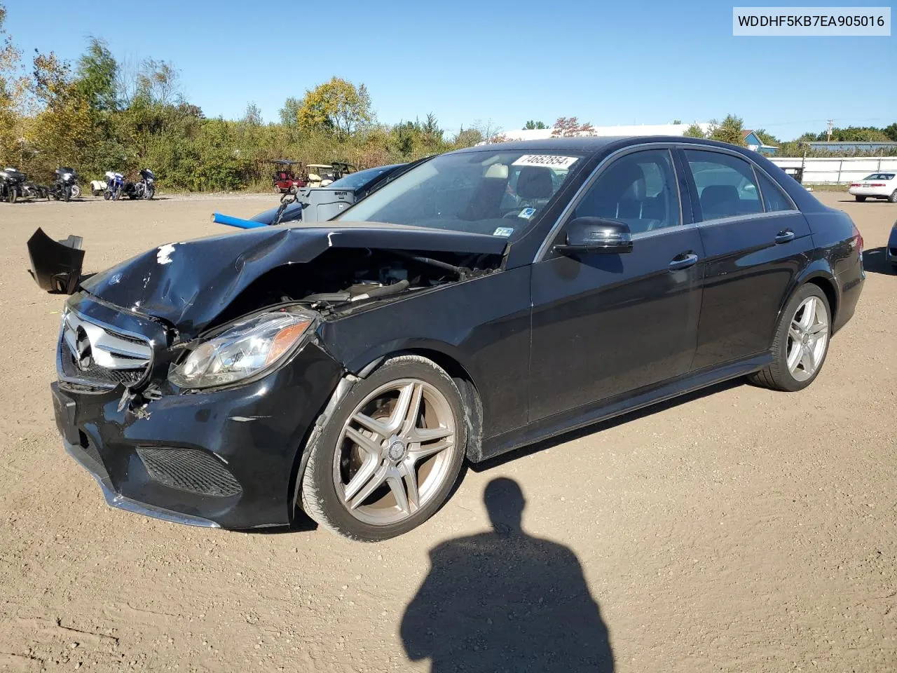 2014 Mercedes-Benz E 350 VIN: WDDHF5KB7EA905016 Lot: 74662854