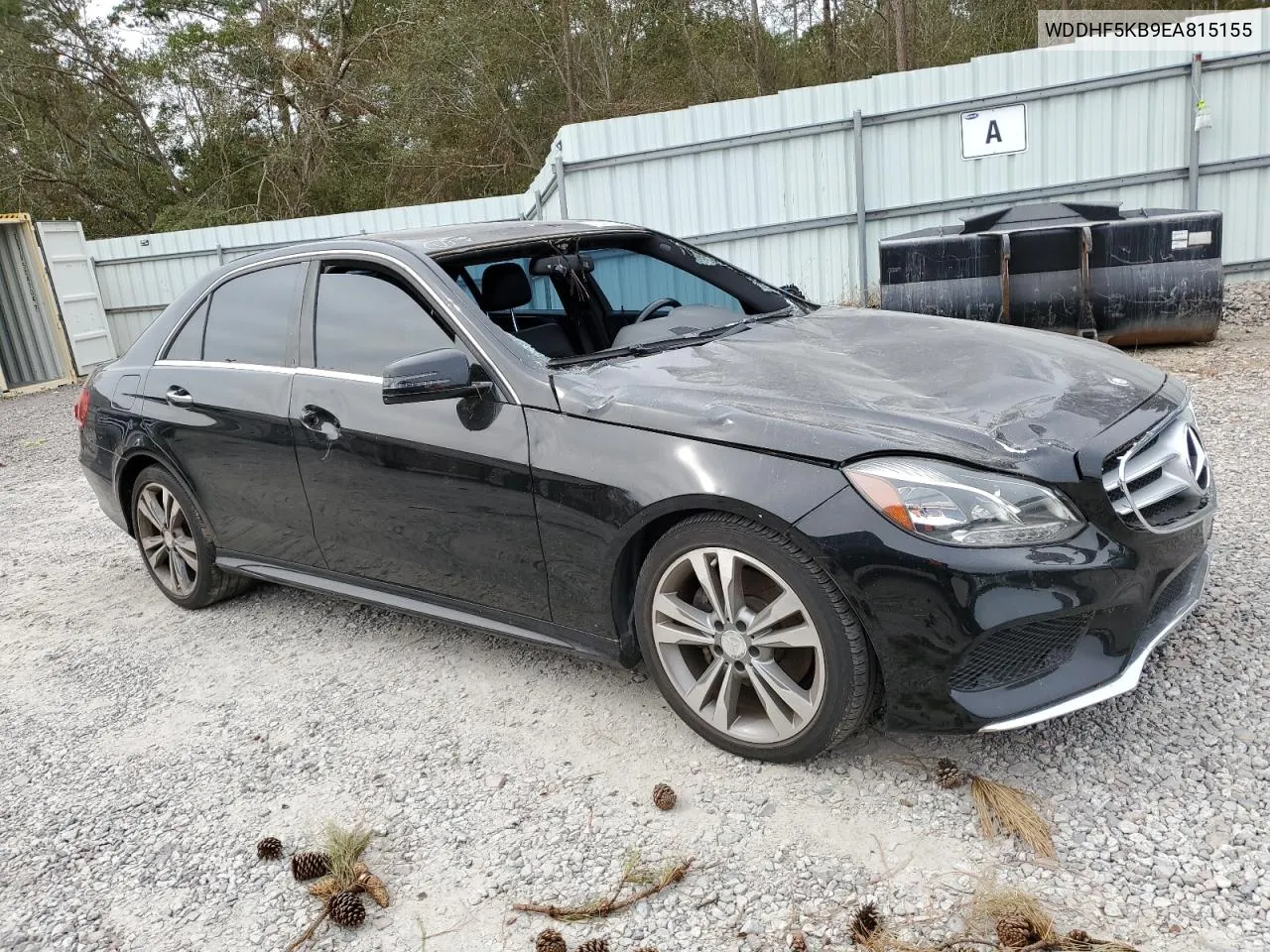 2014 Mercedes-Benz E 350 VIN: WDDHF5KB9EA815155 Lot: 74696624