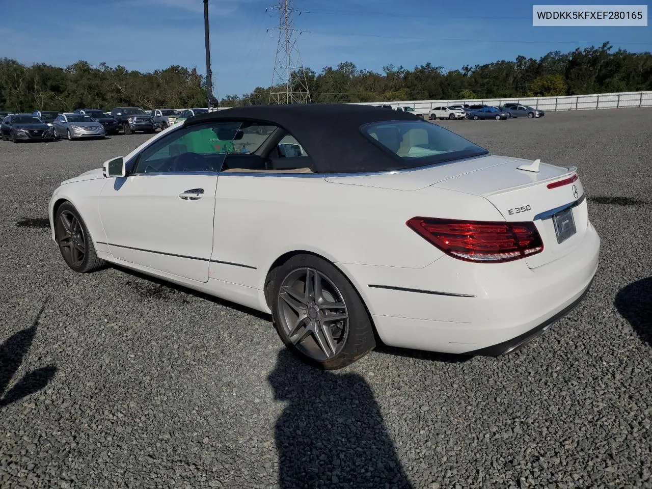 2014 Mercedes-Benz E 350 VIN: WDDKK5KFXEF280165 Lot: 74709114