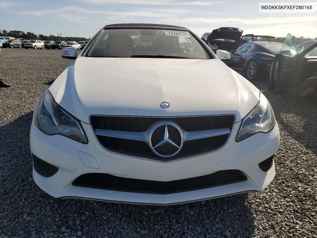 2014 Mercedes-Benz E 350 VIN: WDDKK5KFXEF280165 Lot: 74709114