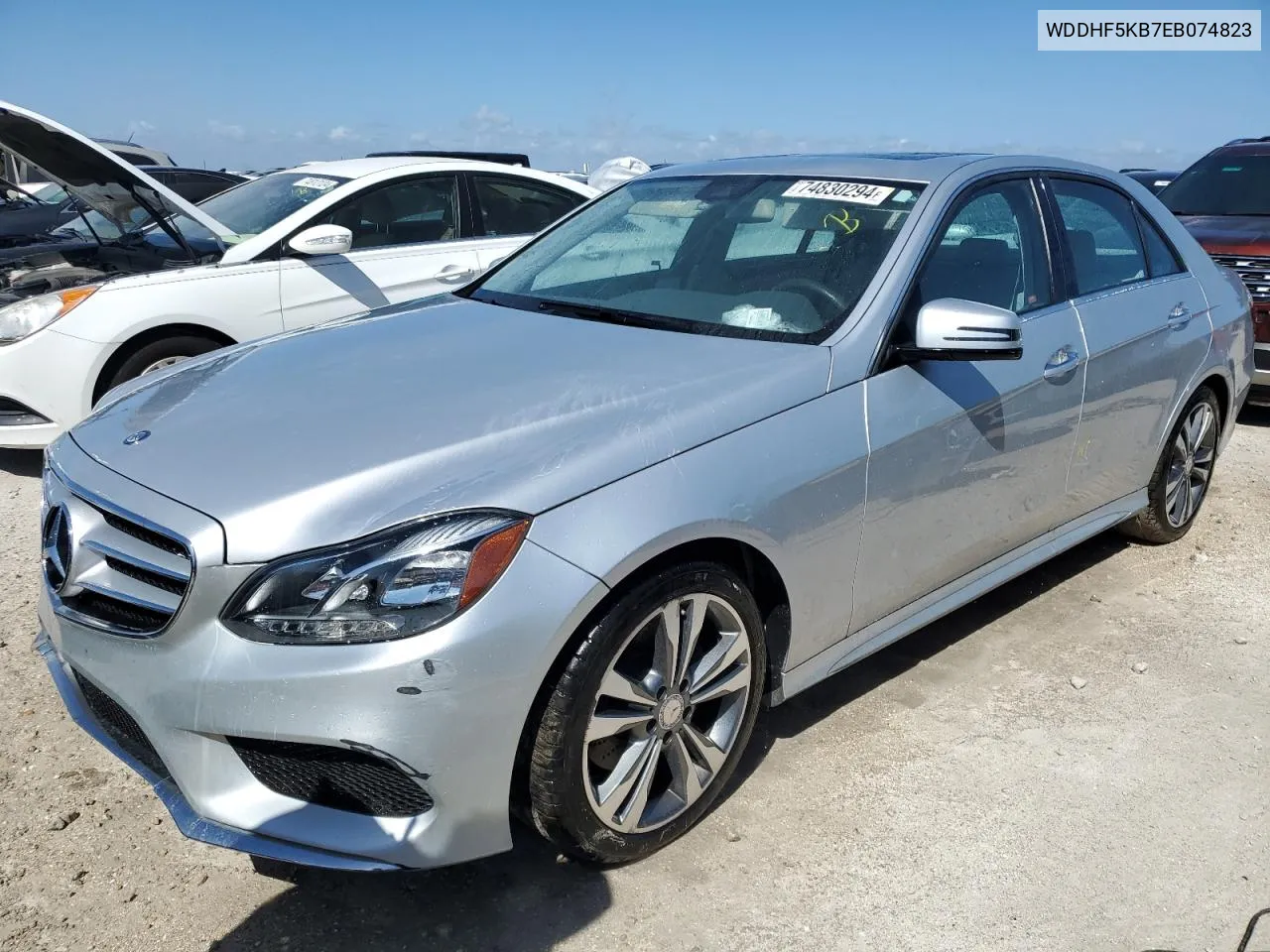 2014 Mercedes-Benz E 350 VIN: WDDHF5KB7EB074823 Lot: 74830294