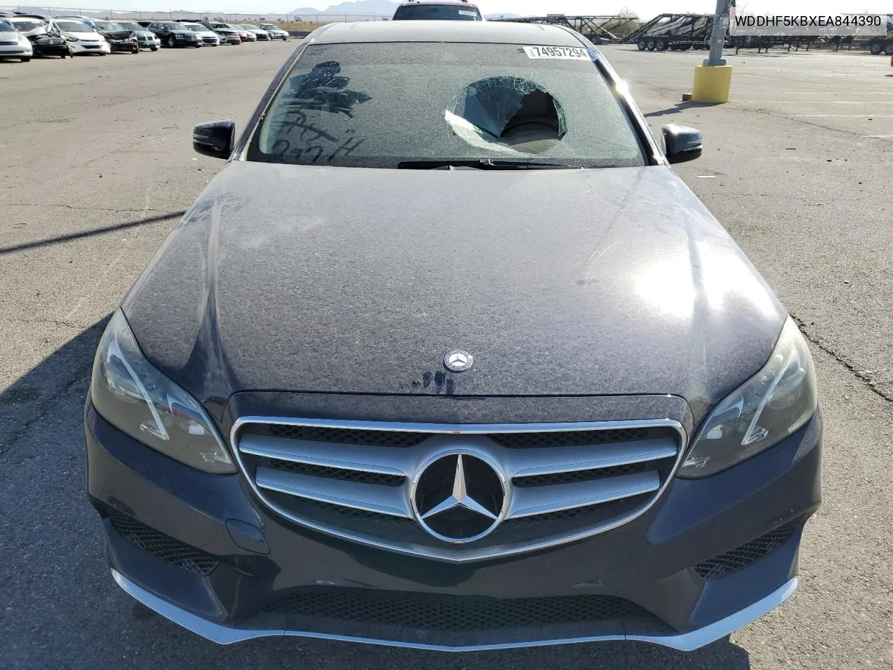 2014 Mercedes-Benz E 350 VIN: WDDHF5KBXEA844390 Lot: 74957294