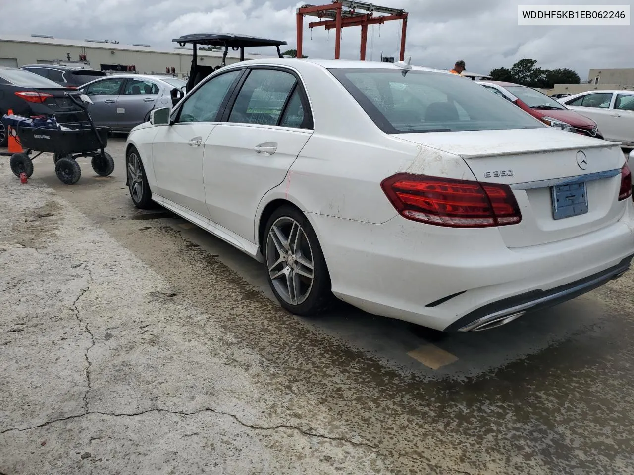 2014 Mercedes-Benz E 350 VIN: WDDHF5KB1EB062246 Lot: 75004104