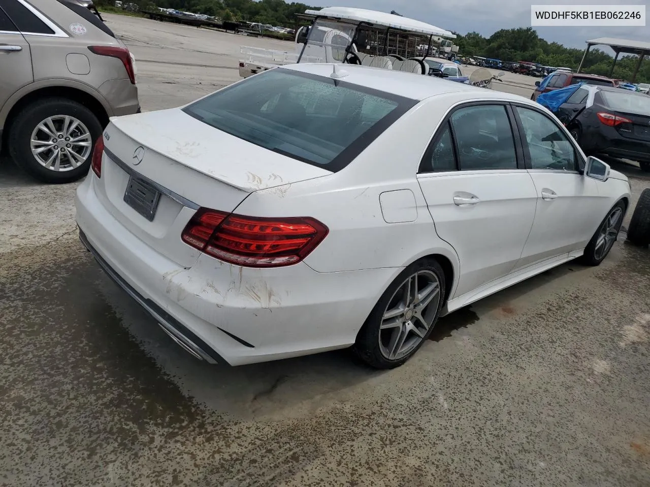 2014 Mercedes-Benz E 350 VIN: WDDHF5KB1EB062246 Lot: 75004104