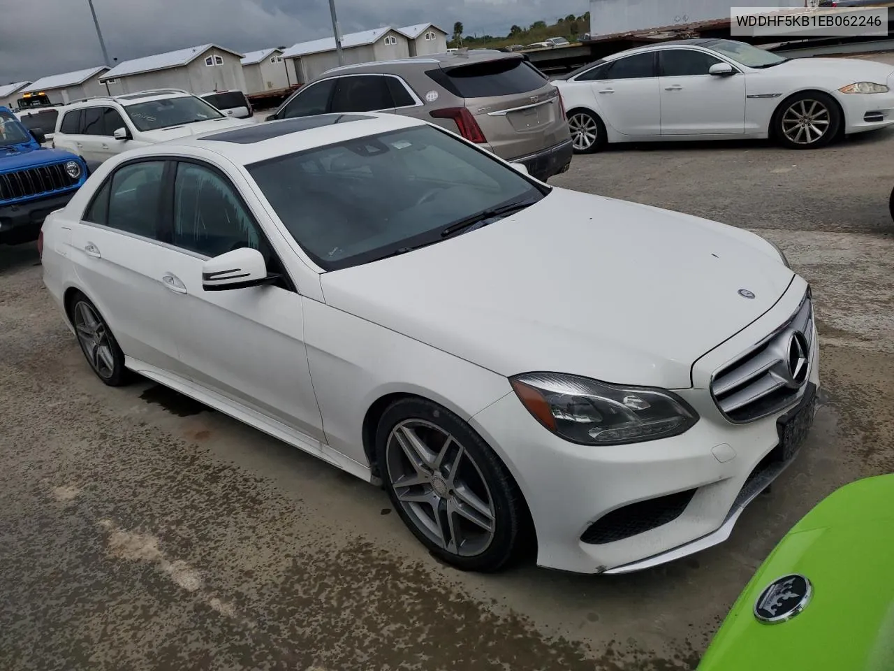 2014 Mercedes-Benz E 350 VIN: WDDHF5KB1EB062246 Lot: 75004104