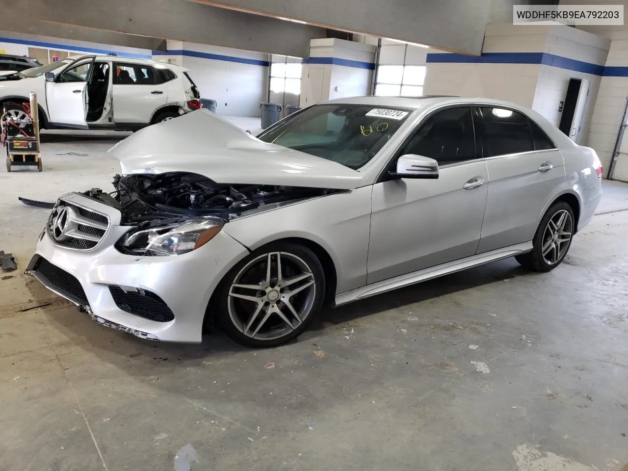 2014 Mercedes-Benz E 350 VIN: WDDHF5KB9EA792203 Lot: 75030724