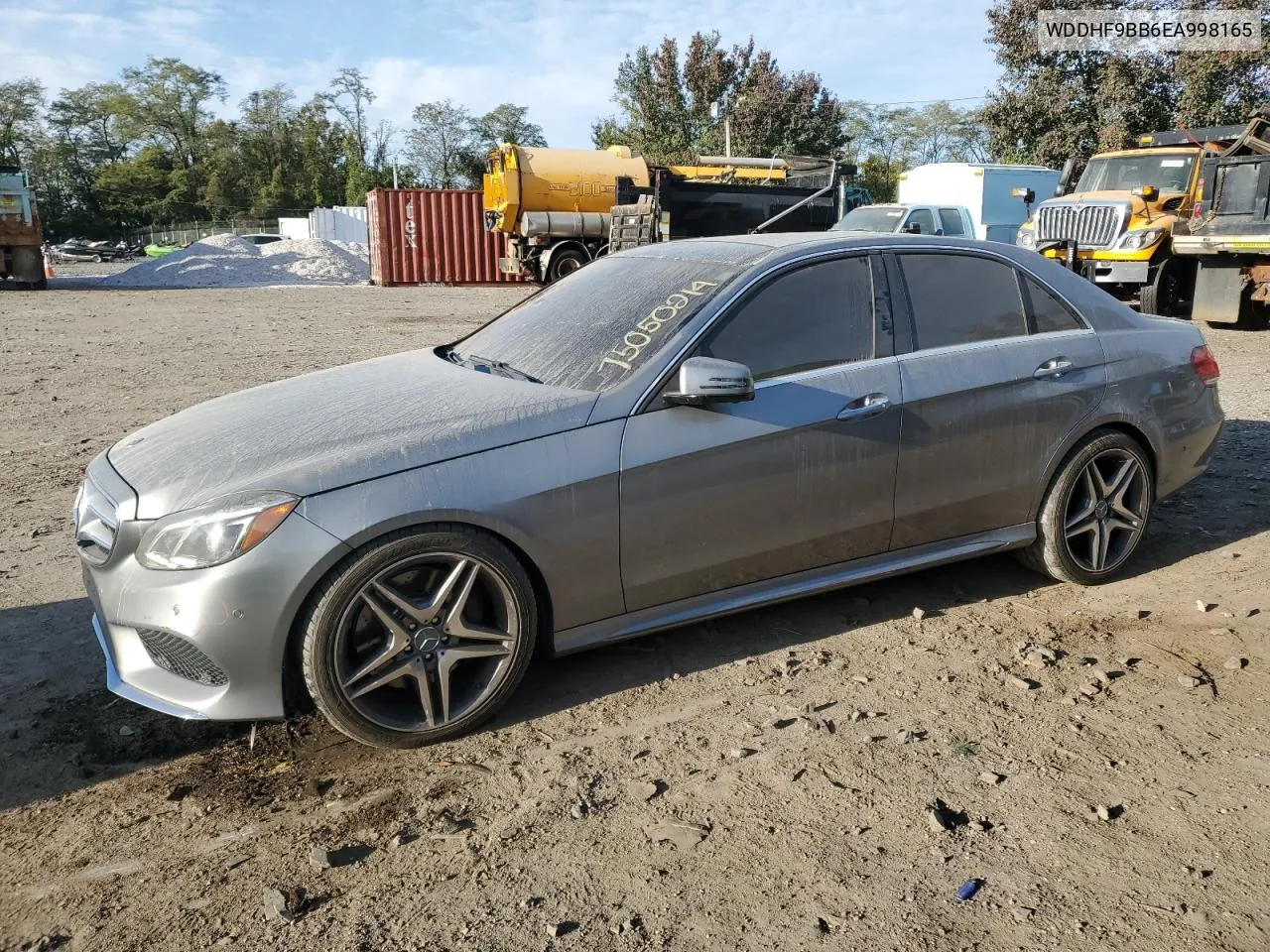 2014 Mercedes-Benz E 550 4Matic VIN: WDDHF9BB6EA998165 Lot: 75050214