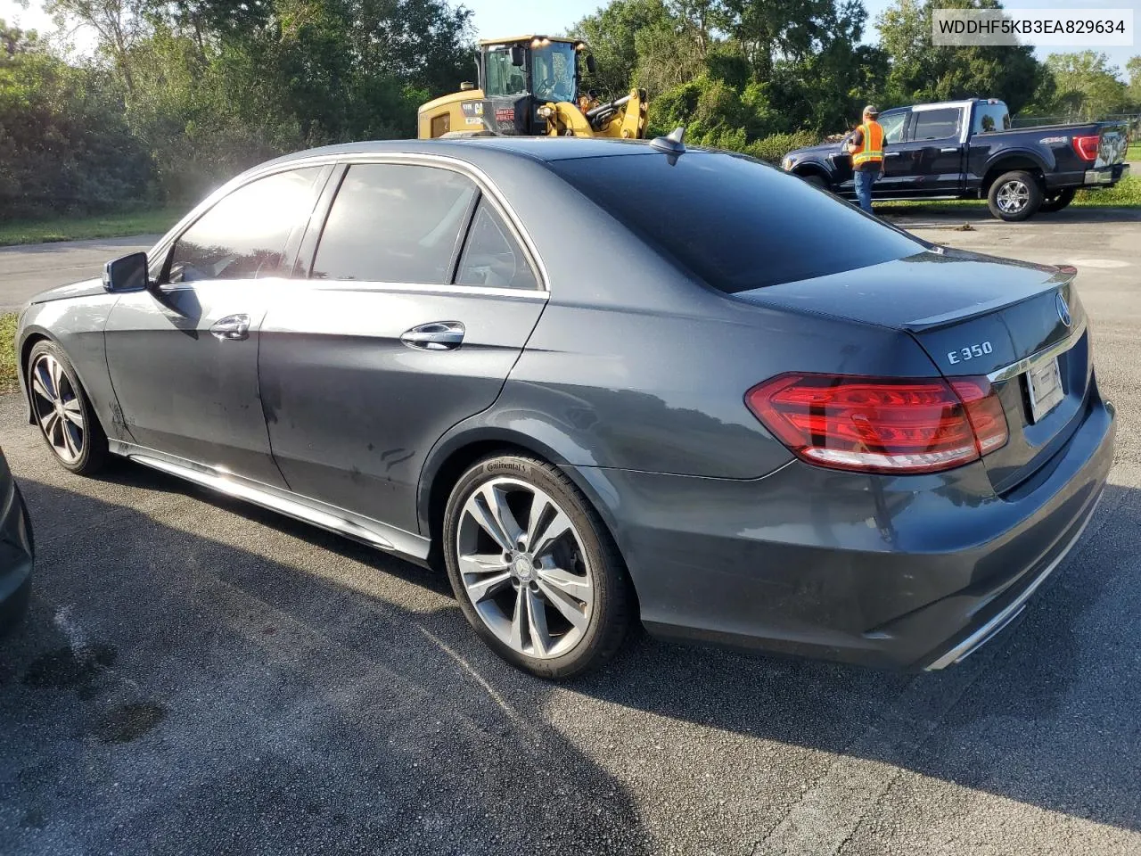 2014 Mercedes-Benz E 350 VIN: WDDHF5KB3EA829634 Lot: 75160064