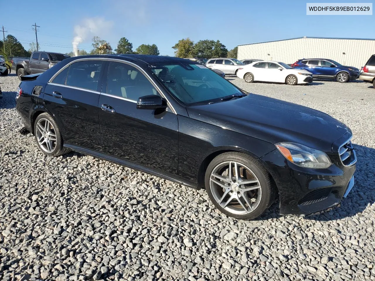 2014 Mercedes-Benz E 350 VIN: WDDHF5KB9EB012629 Lot: 75202844