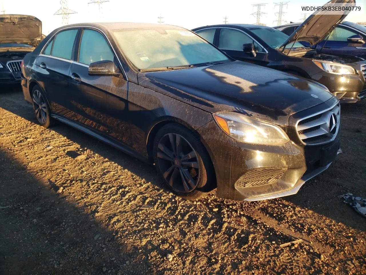 2014 Mercedes-Benz E 350 VIN: WDDHF5KB3EB040779 Lot: 75238644