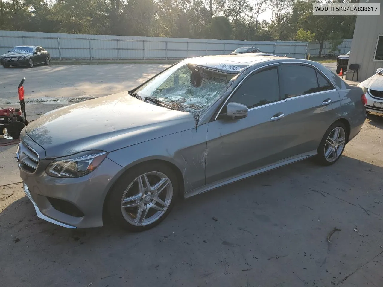 2014 Mercedes-Benz E 350 VIN: WDDHF5KB4EA838617 Lot: 75342534