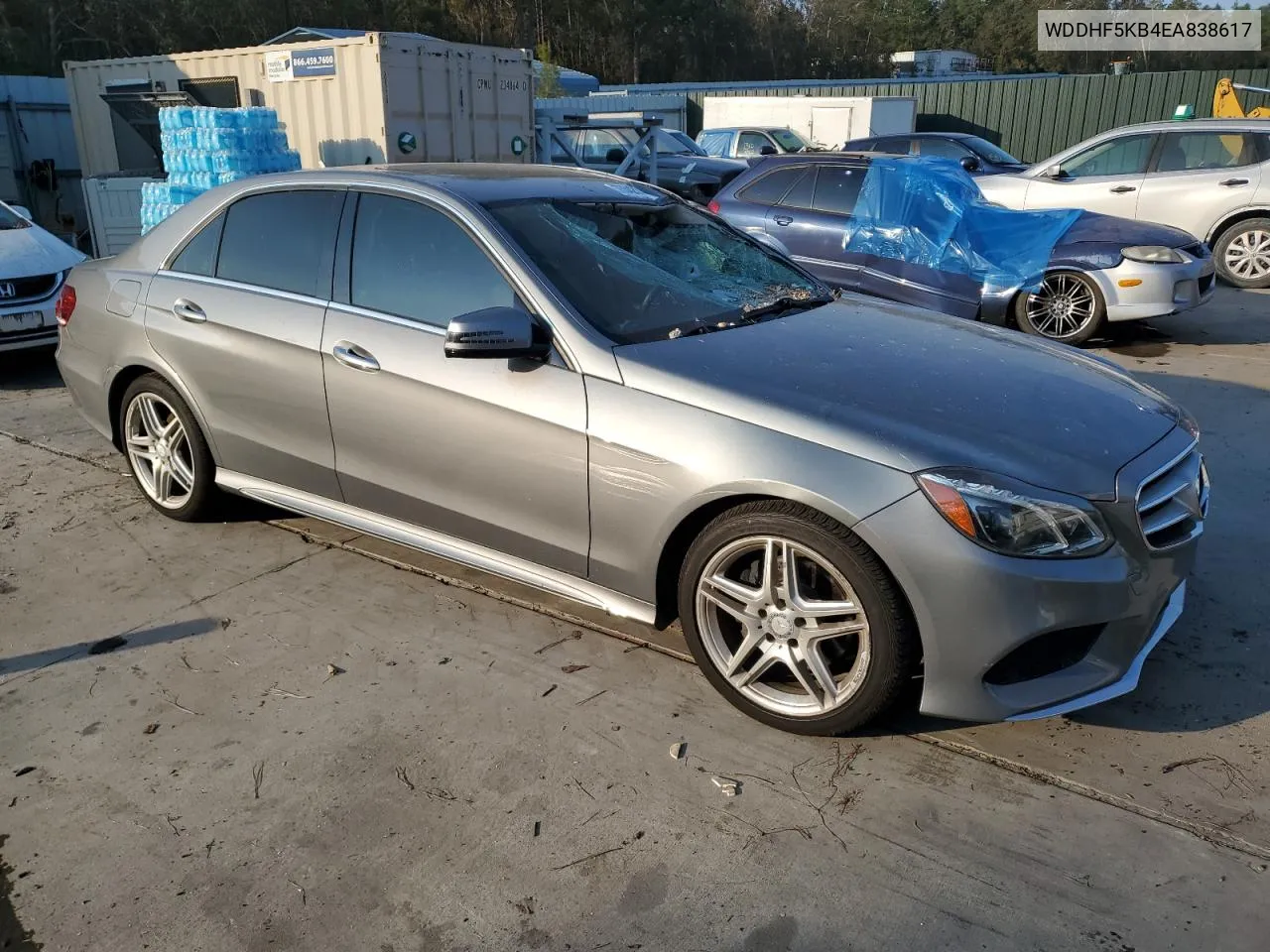 2014 Mercedes-Benz E 350 VIN: WDDHF5KB4EA838617 Lot: 75342534