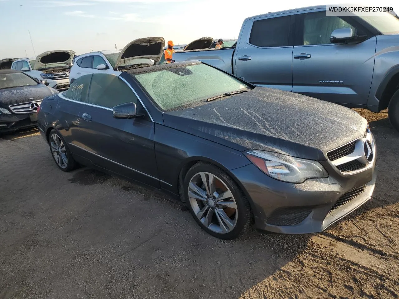 2014 Mercedes-Benz E 350 VIN: WDDKK5KFXEF270249 Lot: 75359684