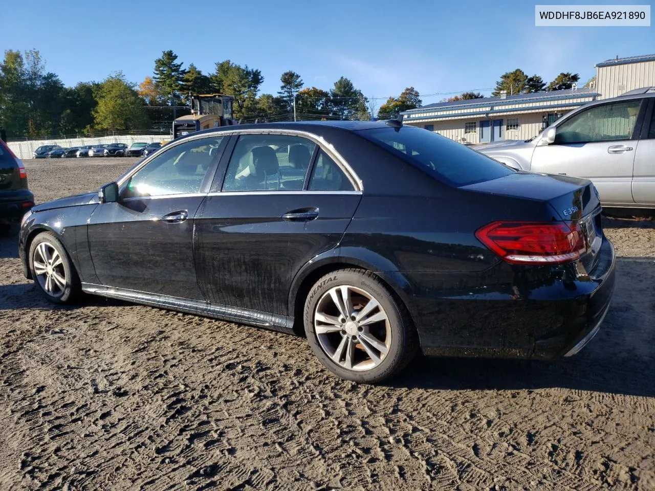 2014 Mercedes-Benz E 350 4Matic VIN: WDDHF8JB6EA921890 Lot: 75669064