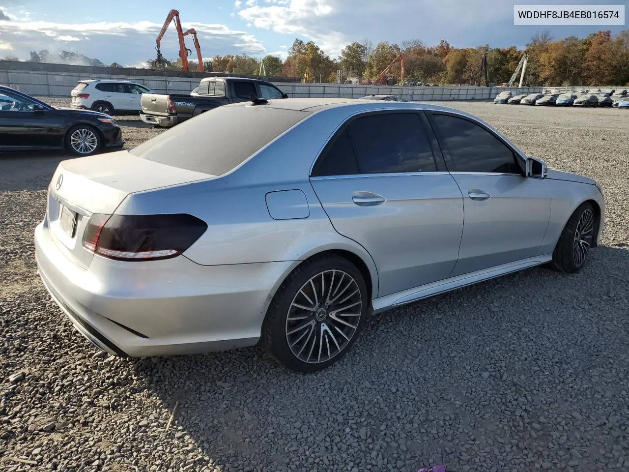 2014 Mercedes-Benz E 350 4Matic VIN: WDDHF8JB4EB016574 Lot: 75822864