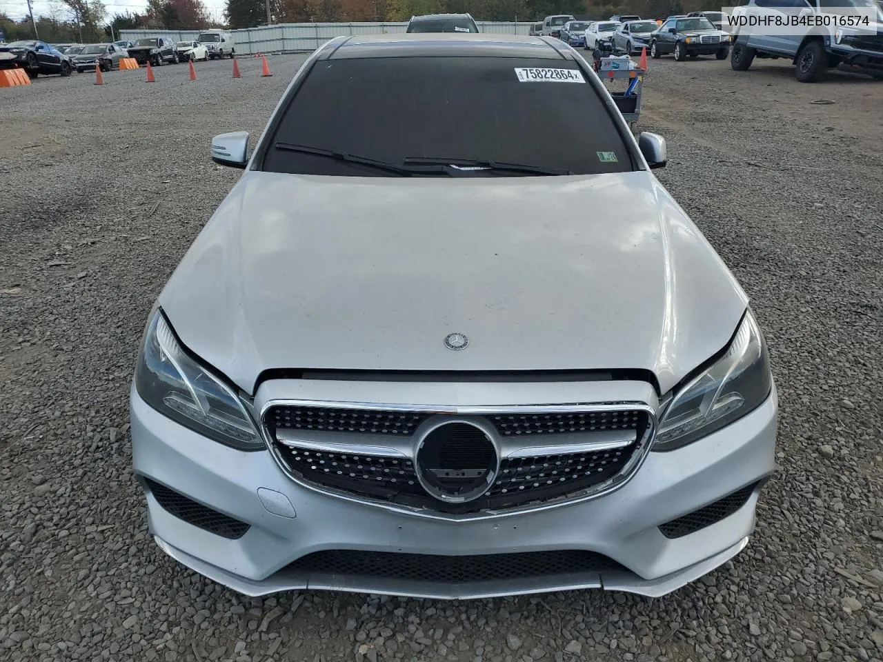 2014 Mercedes-Benz E 350 4Matic VIN: WDDHF8JB4EB016574 Lot: 75822864