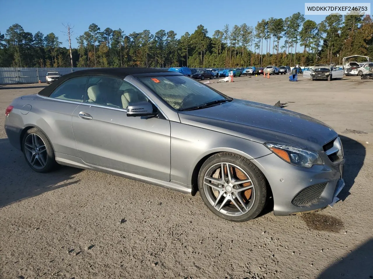 2014 Mercedes-Benz E 550 VIN: WDDKK7DFXEF246753 Lot: 75918154