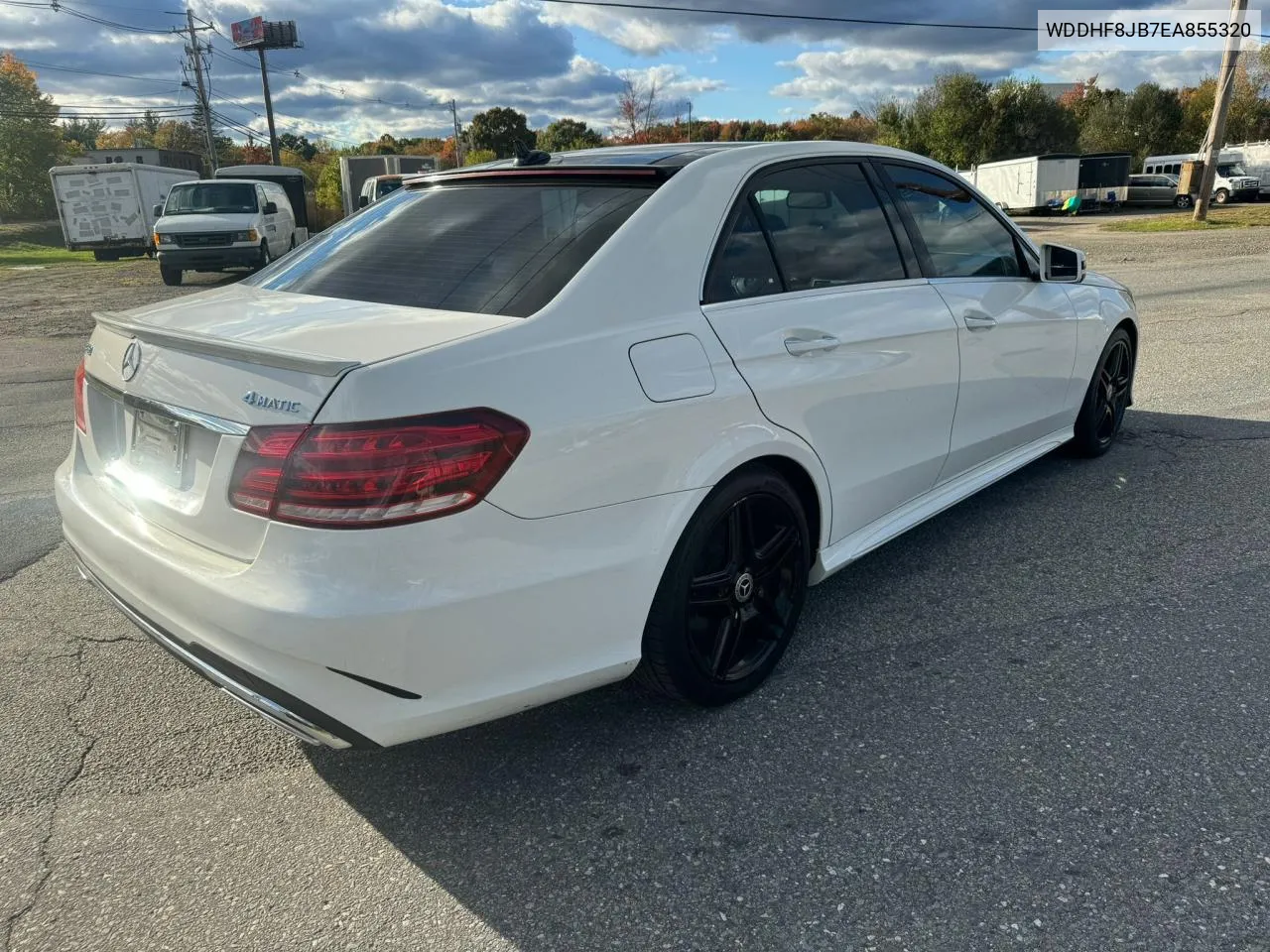 2014 Mercedes-Benz E 350 4Matic VIN: WDDHF8JB7EA855320 Lot: 75949994