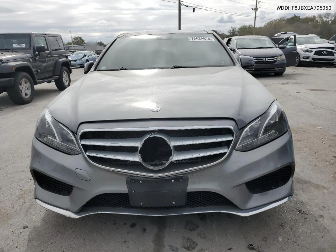 2014 Mercedes-Benz E 350 4Matic VIN: WDDHF8JBXEA795050 Lot: 76039674