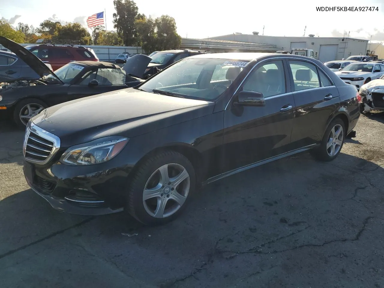 2014 Mercedes-Benz E 350 VIN: WDDHF5KB4EA927474 Lot: 76055744