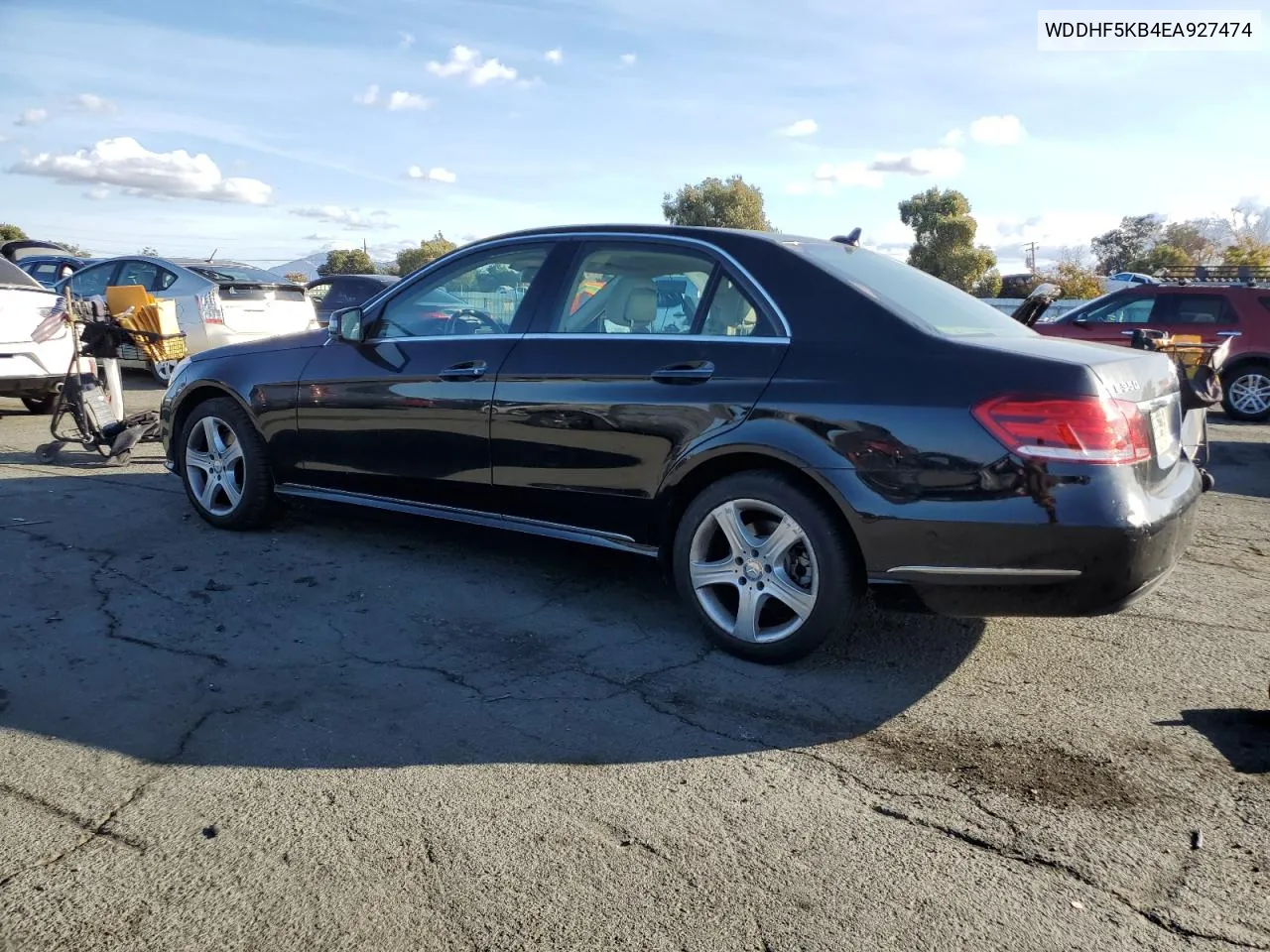 2014 Mercedes-Benz E 350 VIN: WDDHF5KB4EA927474 Lot: 76055744