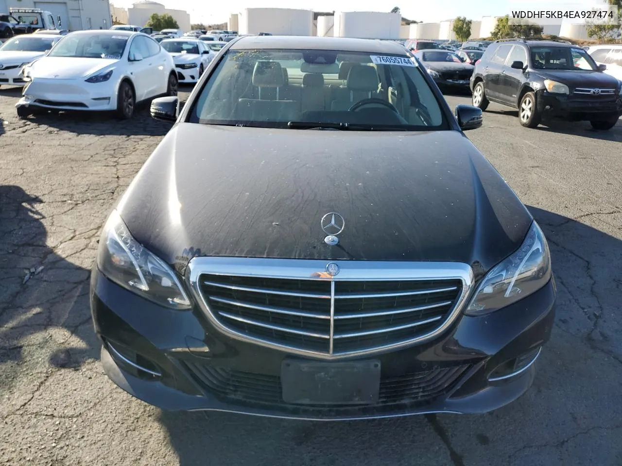 2014 Mercedes-Benz E 350 VIN: WDDHF5KB4EA927474 Lot: 76055744