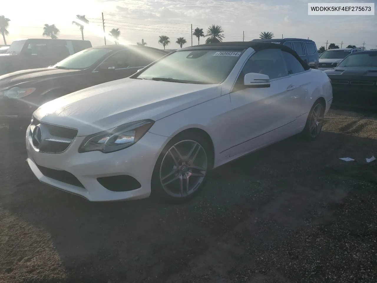 2014 Mercedes-Benz E 350 VIN: WDDKK5KF4EF275673 Lot: 76099314