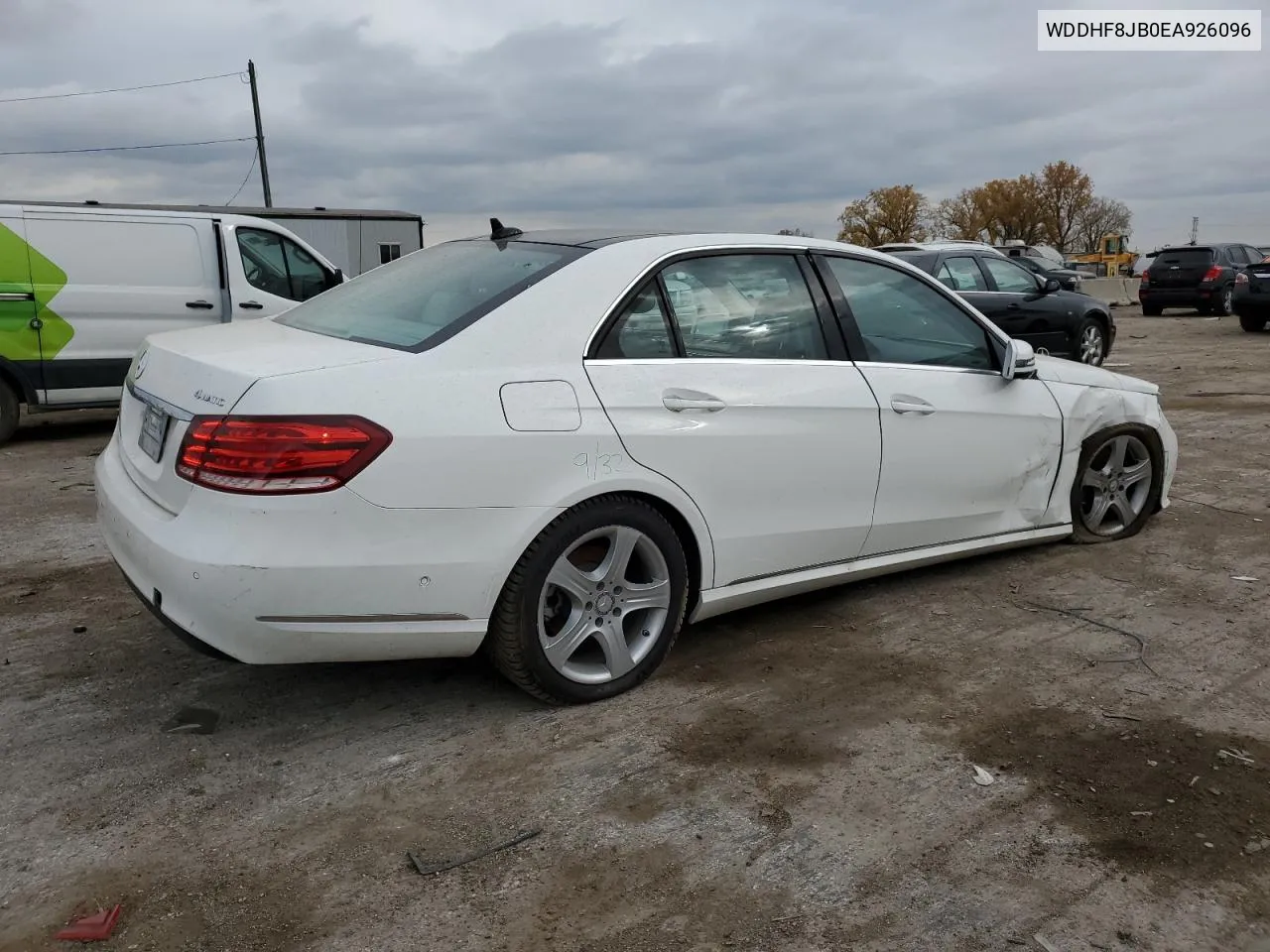 2014 Mercedes-Benz E 350 4Matic VIN: WDDHF8JB0EA926096 Lot: 76277814