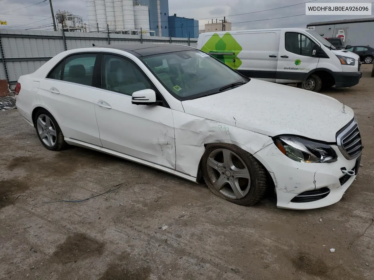 2014 Mercedes-Benz E 350 4Matic VIN: WDDHF8JB0EA926096 Lot: 76277814