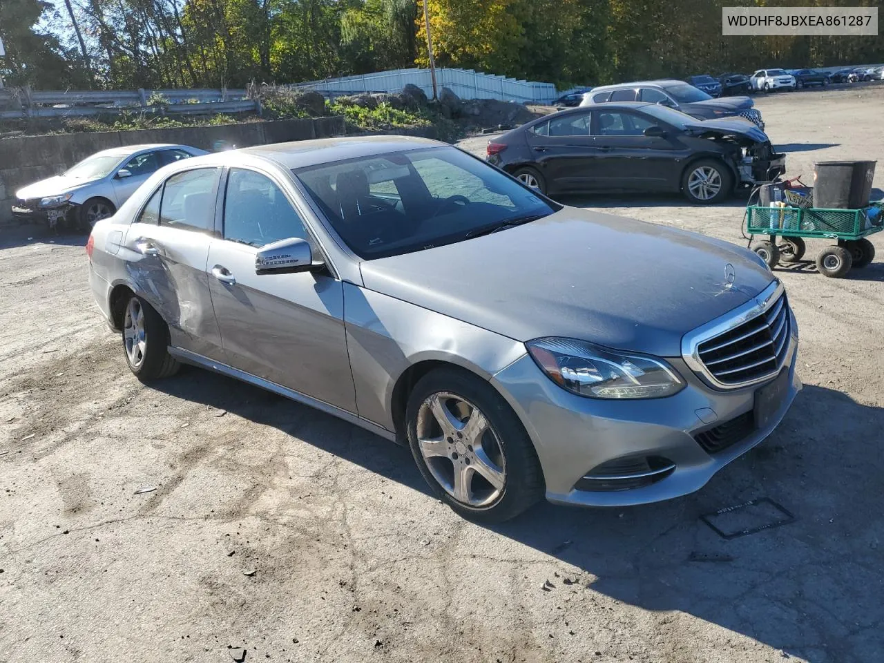 2014 Mercedes-Benz E 350 4Matic VIN: WDDHF8JBXEA861287 Lot: 76510934