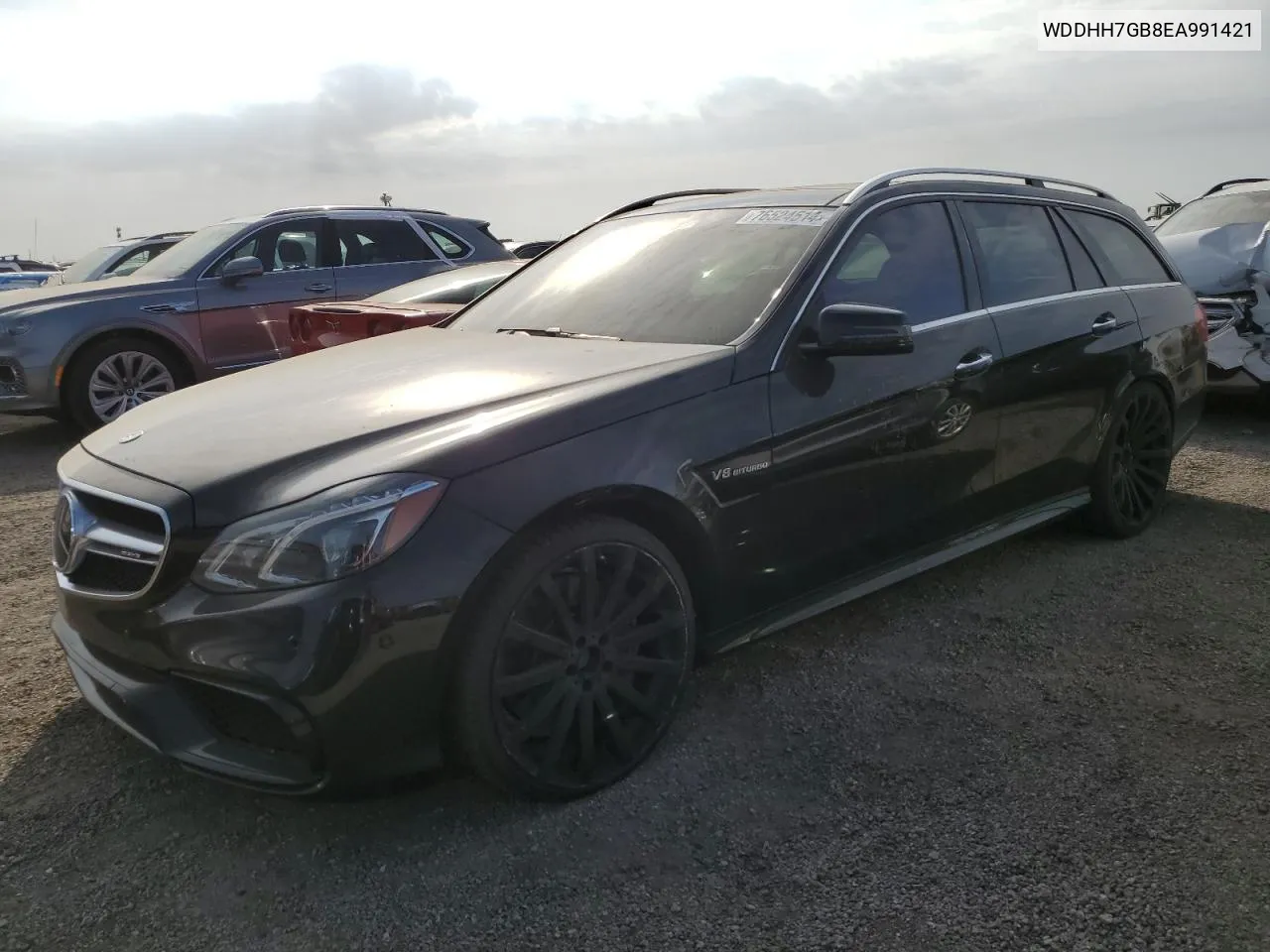 2014 Mercedes-Benz E 63 Amg-S VIN: WDDHH7GB8EA991421 Lot: 76524514