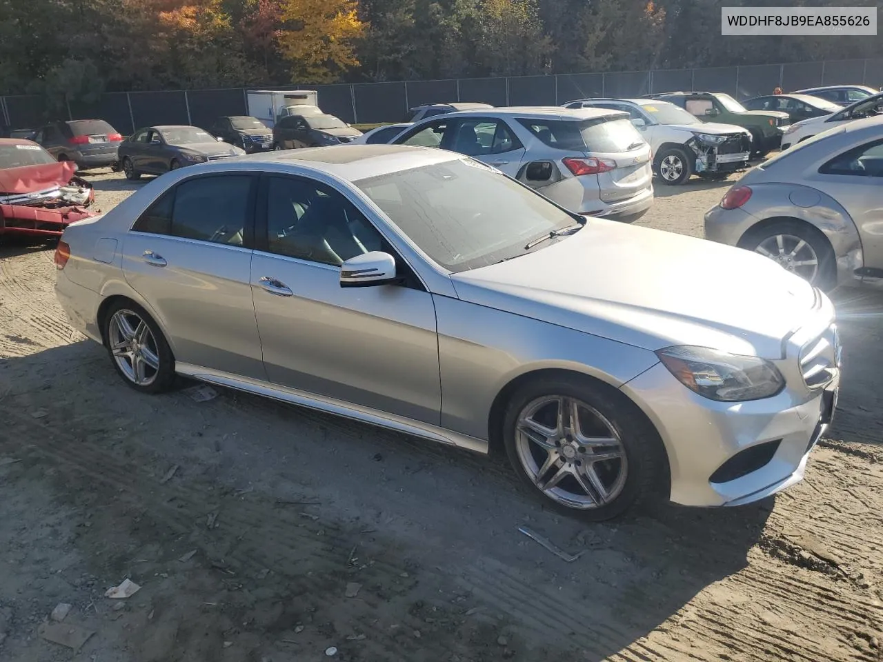 2014 Mercedes-Benz E 350 4Matic VIN: WDDHF8JB9EA855626 Lot: 76886494