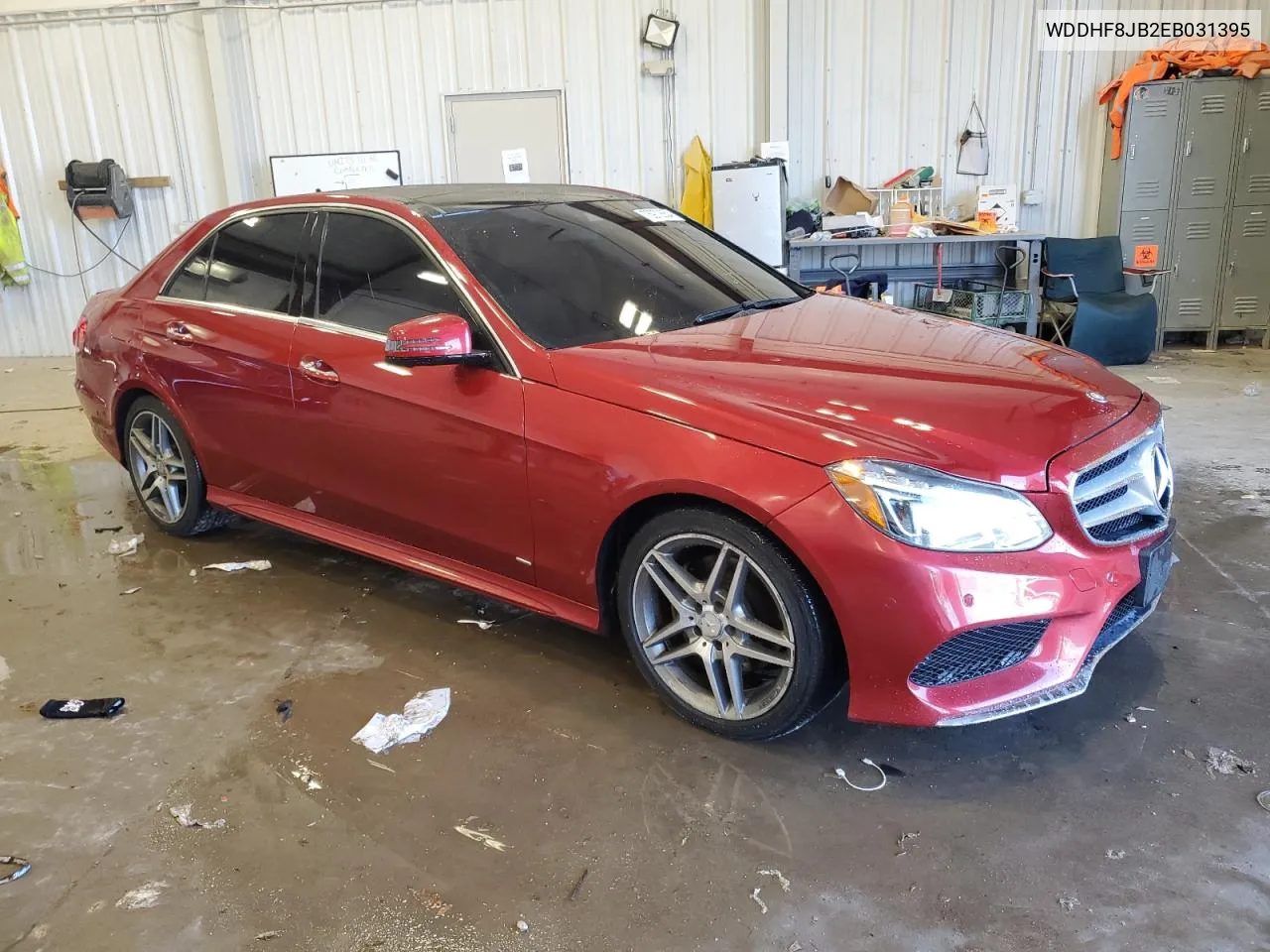 2014 Mercedes-Benz E 350 4Matic VIN: WDDHF8JB2EB031395 Lot: 76972654