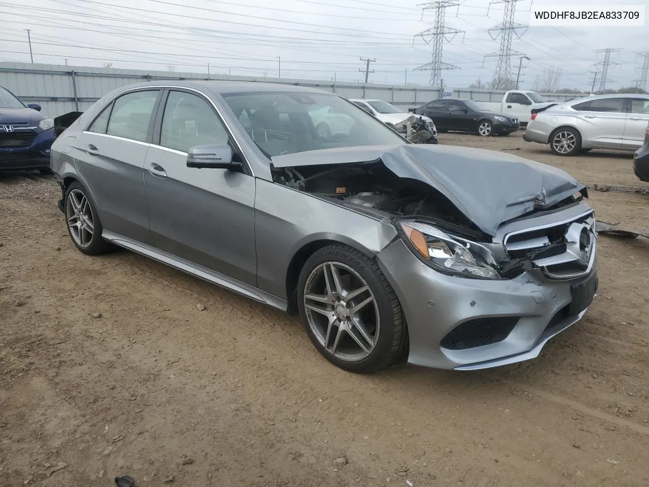 2014 Mercedes-Benz E 350 4Matic VIN: WDDHF8JB2EA833709 Lot: 77082964