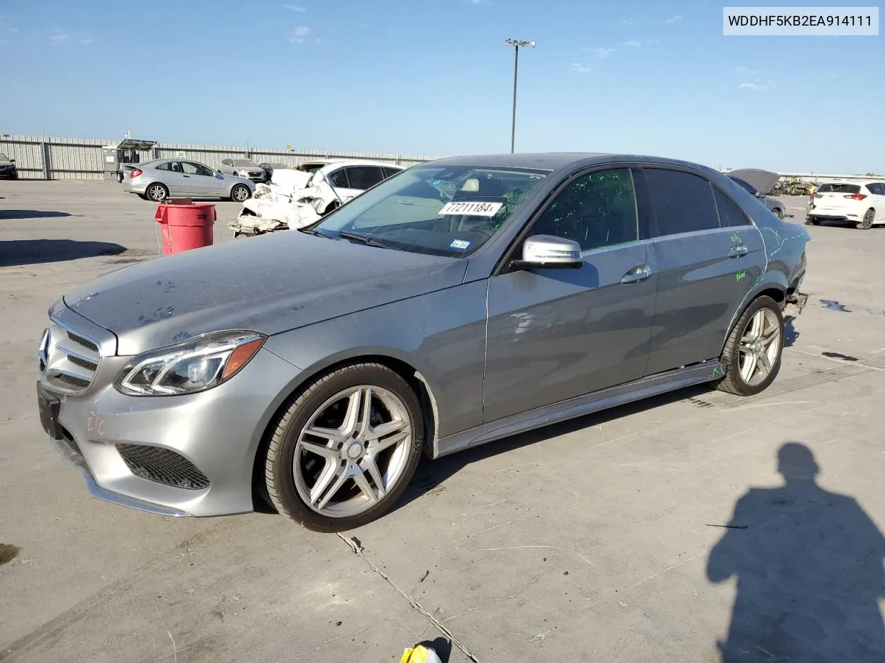 2014 Mercedes-Benz E 350 VIN: WDDHF5KB2EA914111 Lot: 77211184