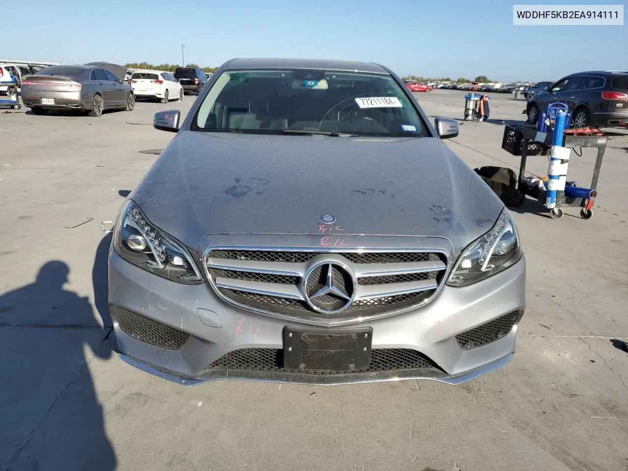 2014 Mercedes-Benz E 350 VIN: WDDHF5KB2EA914111 Lot: 77211184