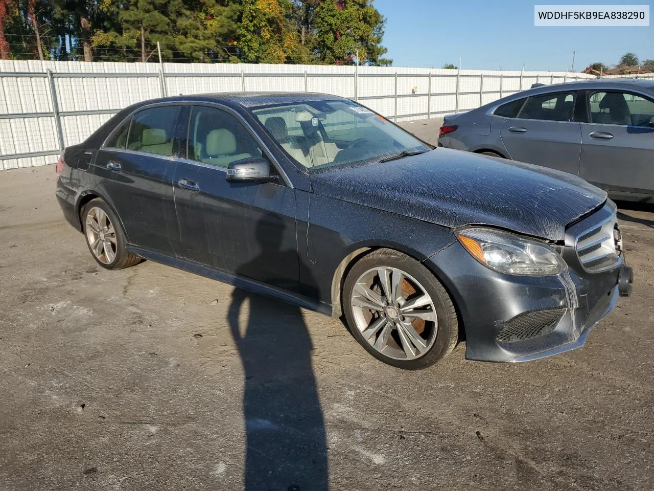 2014 Mercedes-Benz E 350 VIN: WDDHF5KB9EA838290 Lot: 77342914