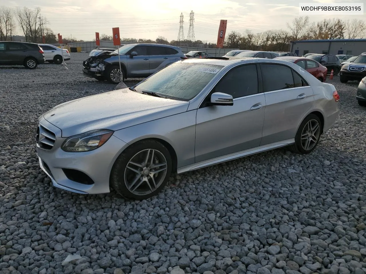 2014 Mercedes-Benz E 550 4Matic VIN: WDDHF9BBXEB053195 Lot: 77661404