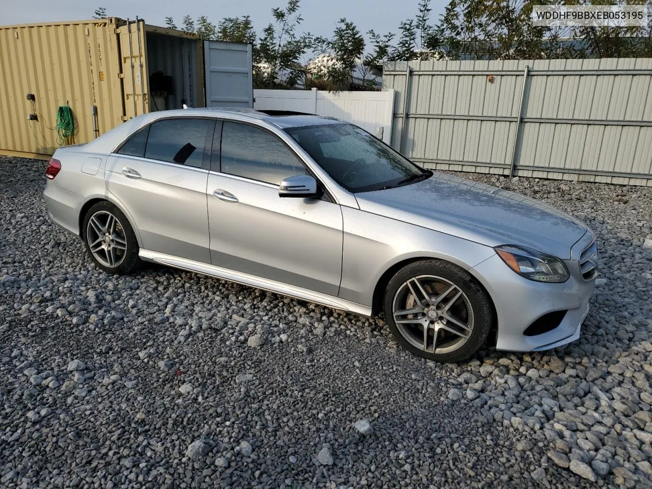 2014 Mercedes-Benz E 550 4Matic VIN: WDDHF9BBXEB053195 Lot: 77661404