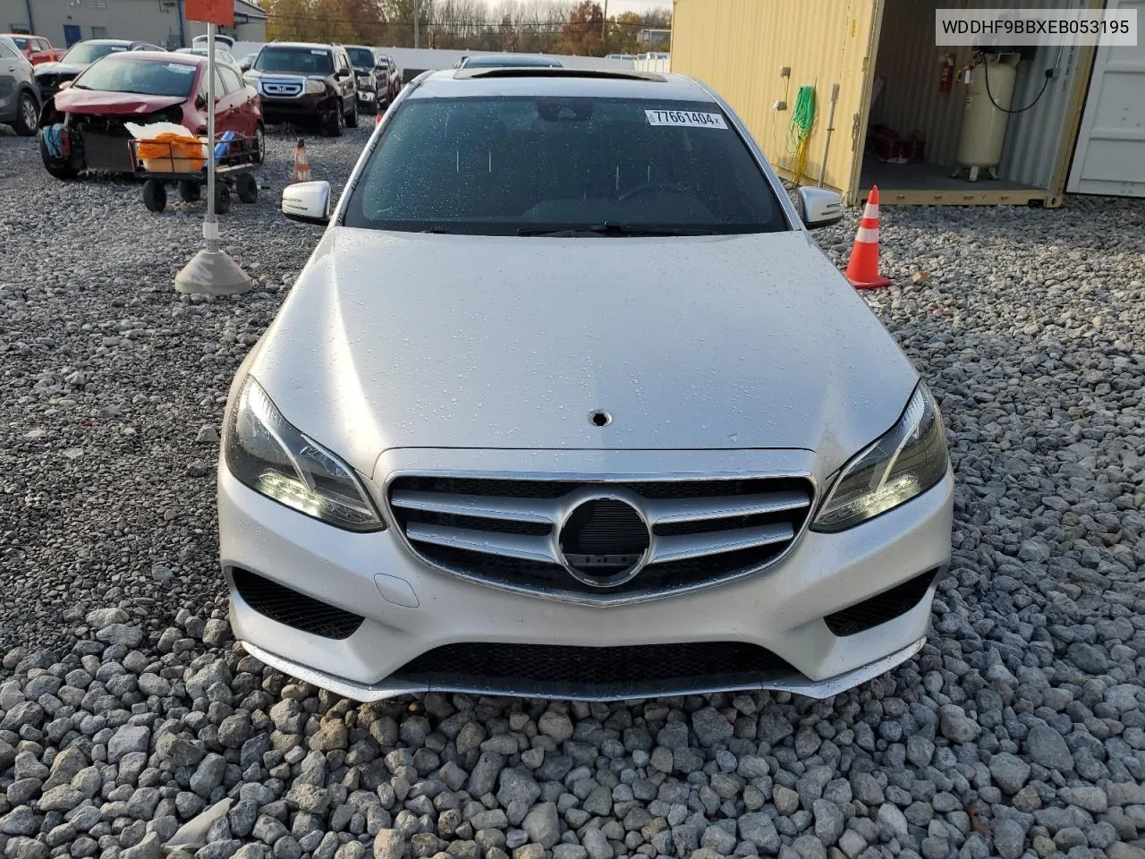 2014 Mercedes-Benz E 550 4Matic VIN: WDDHF9BBXEB053195 Lot: 77661404