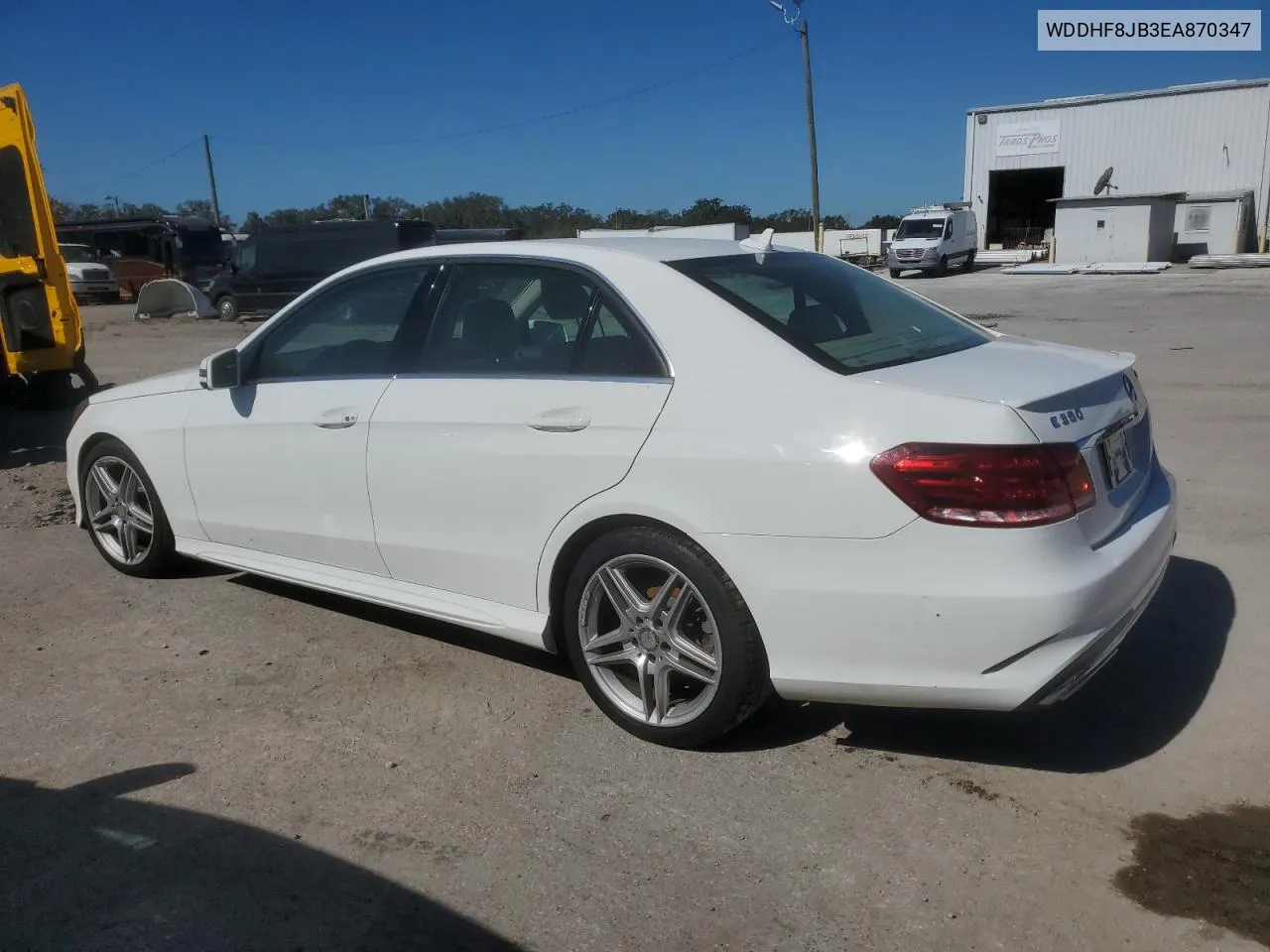 2014 Mercedes-Benz E 350 4Matic VIN: WDDHF8JB3EA870347 Lot: 77676734