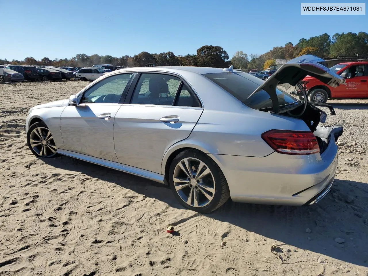 2014 Mercedes-Benz E 350 4Matic VIN: WDDHF8JB7EA871081 Lot: 77731734