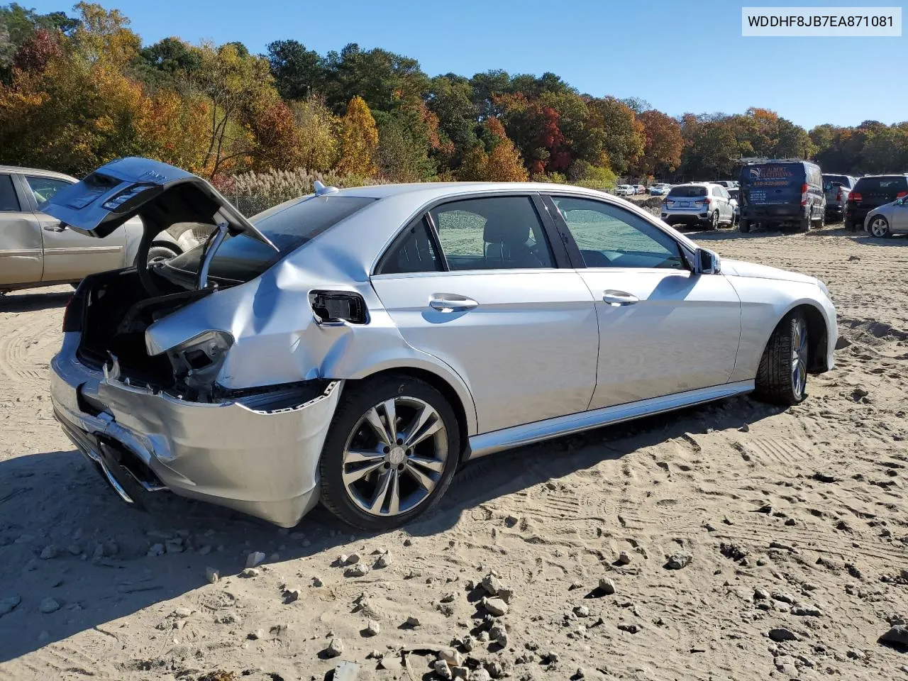 2014 Mercedes-Benz E 350 4Matic VIN: WDDHF8JB7EA871081 Lot: 77731734