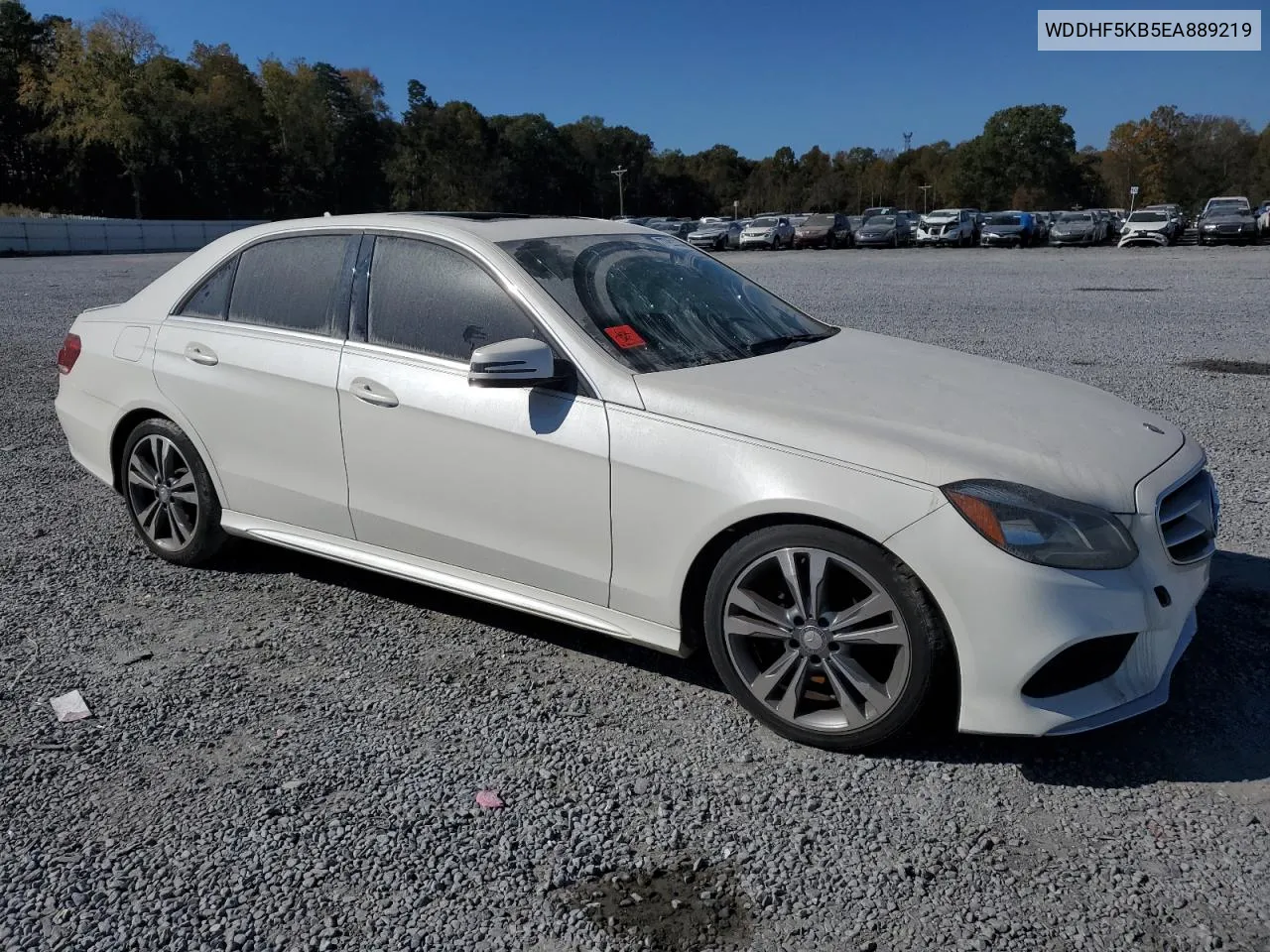 2014 Mercedes-Benz E 350 VIN: WDDHF5KB5EA889219 Lot: 77981134