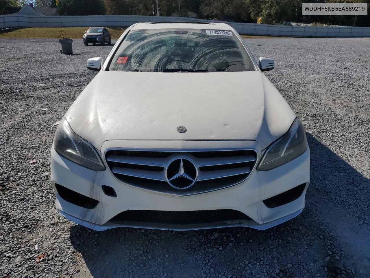 2014 Mercedes-Benz E 350 VIN: WDDHF5KB5EA889219 Lot: 77981134