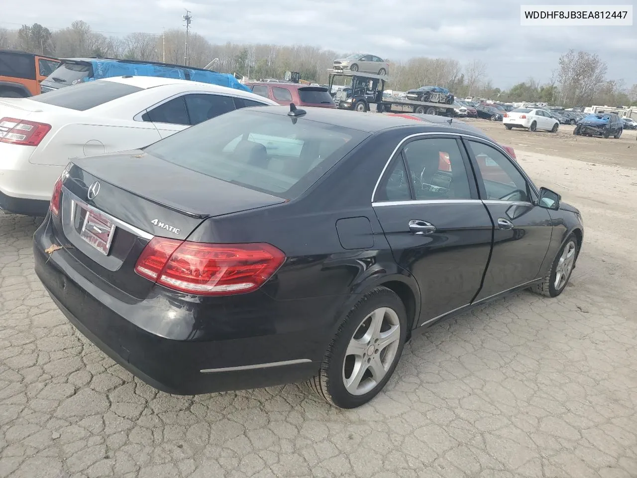 2014 Mercedes-Benz E 350 4Matic VIN: WDDHF8JB3EA812447 Lot: 78584774