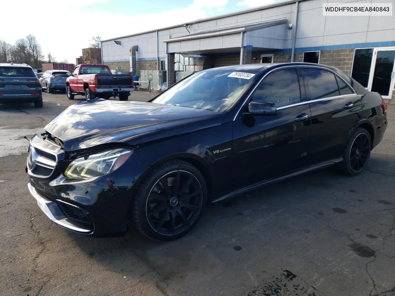 2014 Mercedes-Benz E 63 Amg VIN: WDDHF9CB4EA840843 Lot: 79103734